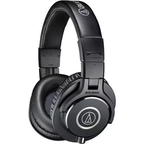 Audio-Technica ATH-M40X Noise cancelling Gaming Headphone with microphone - Black Refurbished - Audio-Technica refurbished available on Backmarket