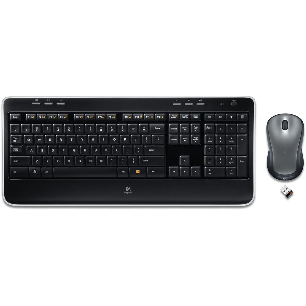 Logitech Keyboard QWERTY Wireless Backlit Keyboard MK520 Reconditionné - Logitech refurbished available on Backmarket
