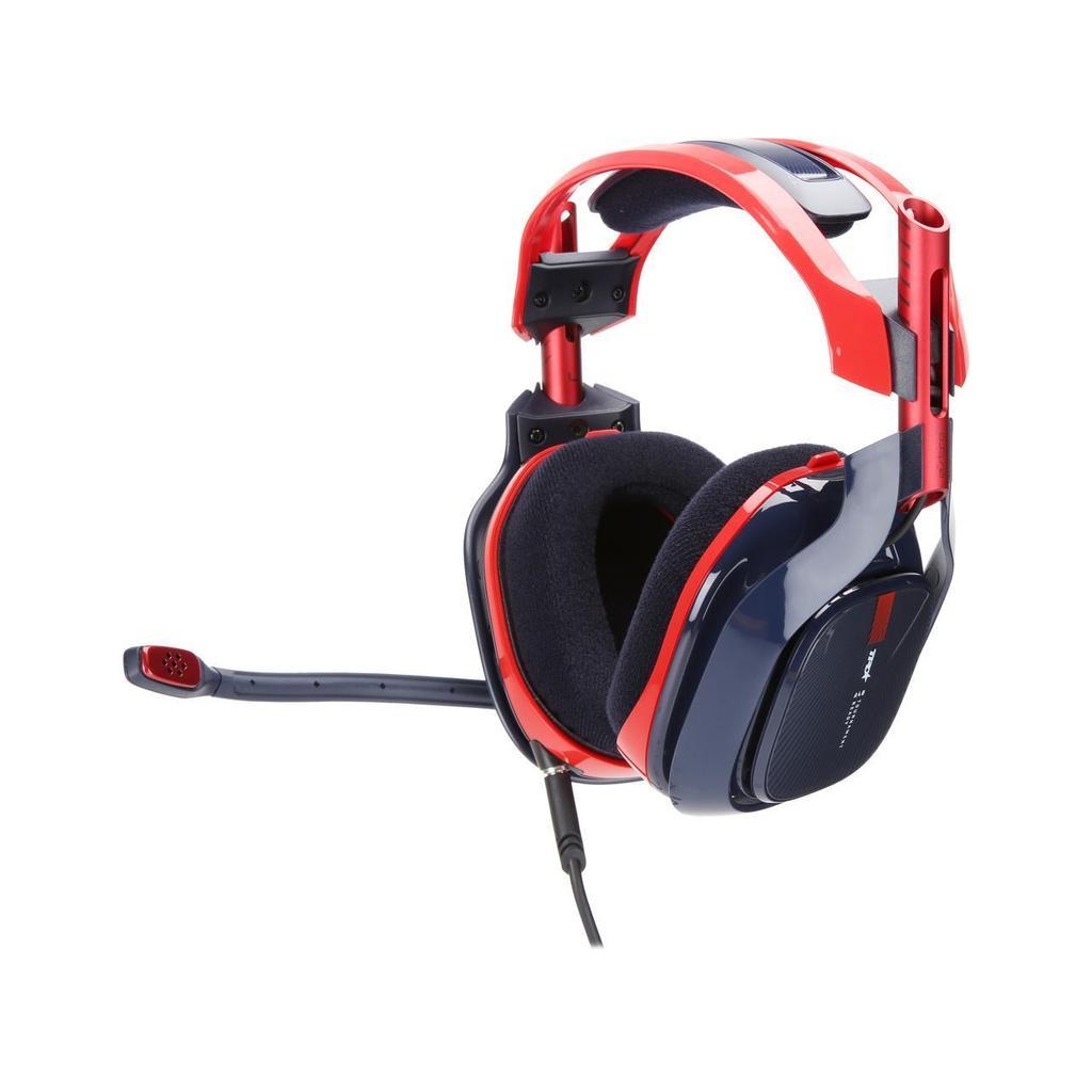 Astro Gaming Astro A40 TR X-Edition Noise cancelling Gaming Headphone with microphone - Blue/Red Reconditionné - Astro Gaming refurbished available on Backmarket