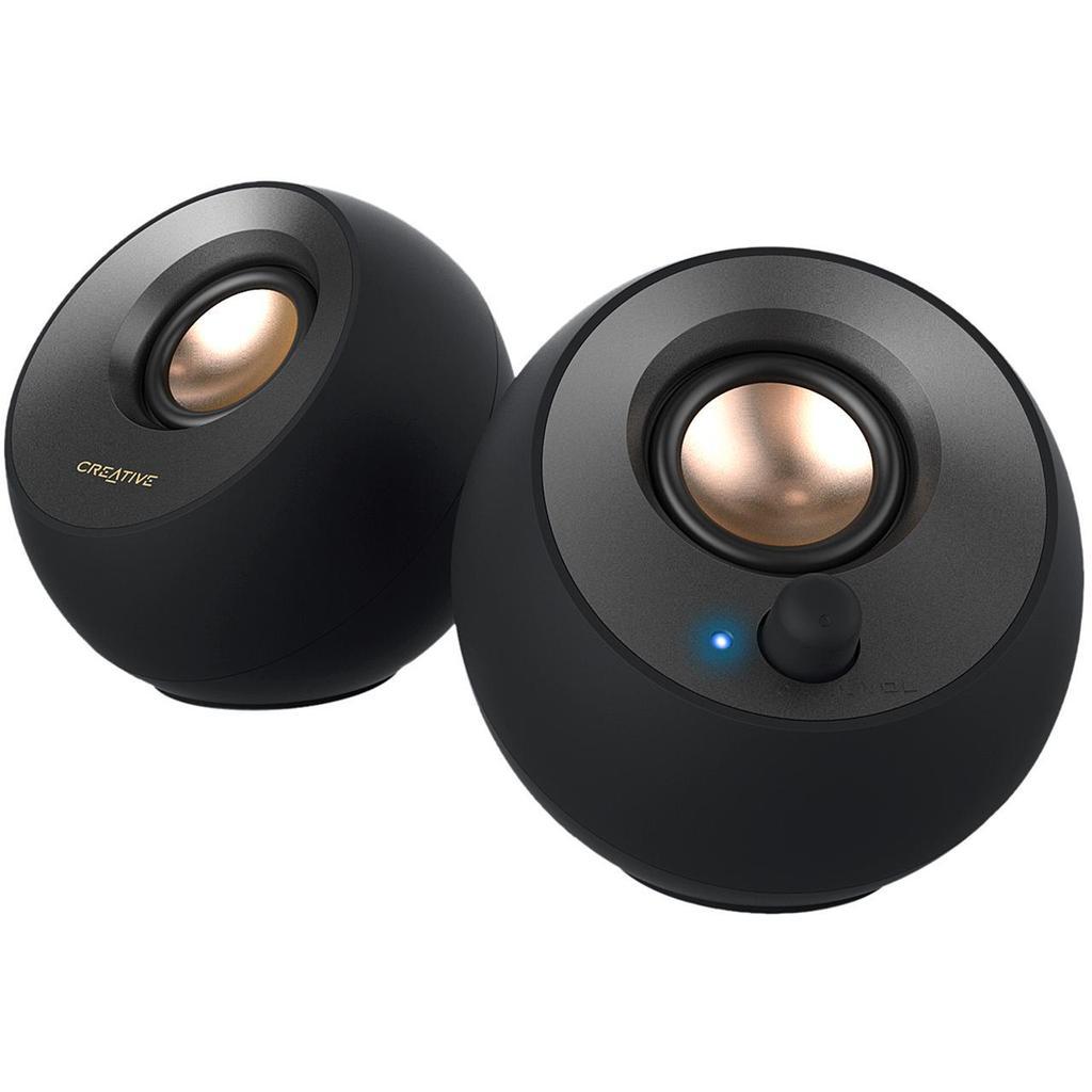 Creative Labs Pebble V2 speakers - Black Refurbished - Creative Labs refurbished available on Backmarket