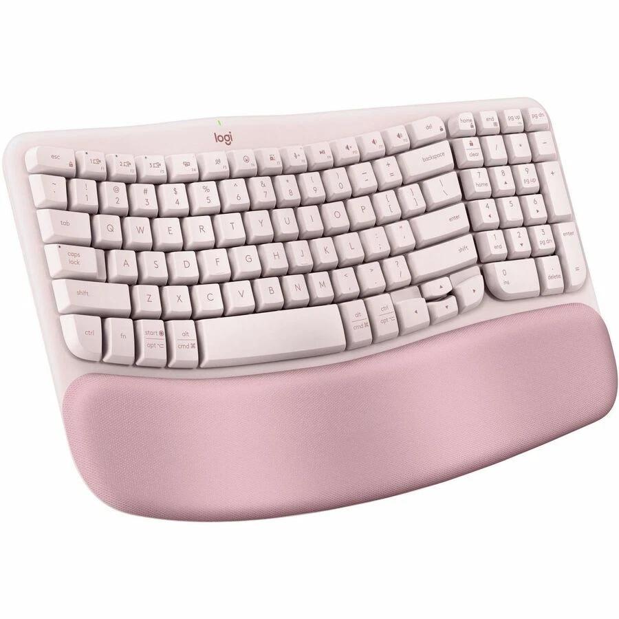 Logitech Keyboard QWERTY Wireless Backlit Keyboard Wave Keys Keyboard Refurbished - Logitech refurbished available on Backmarket