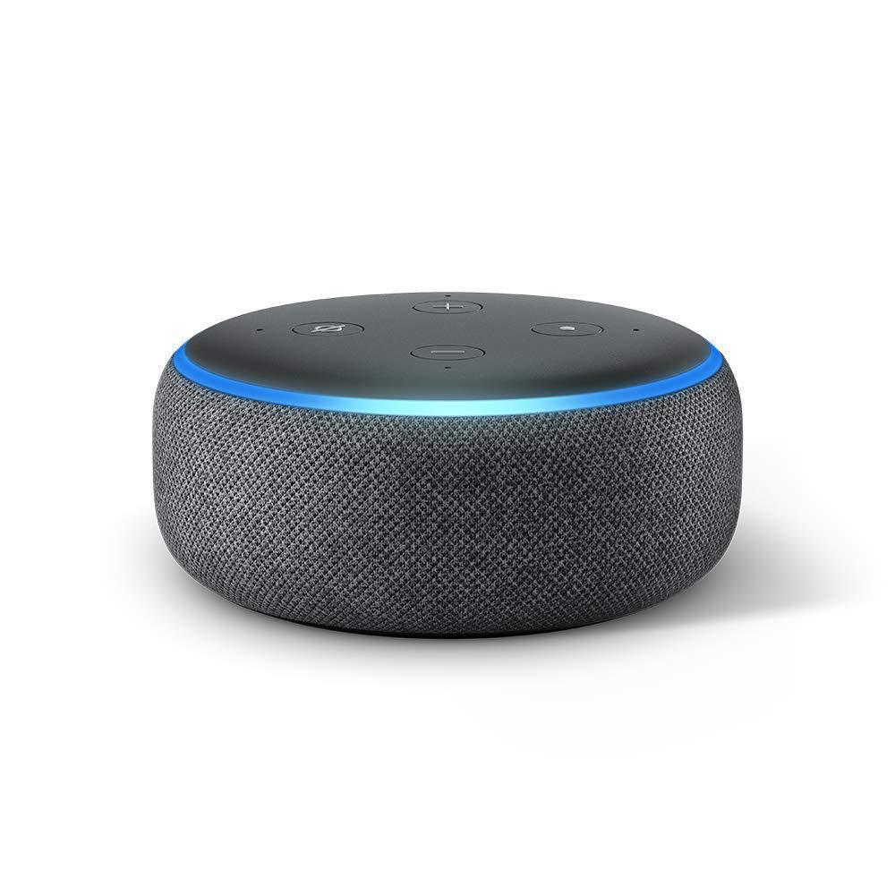 Amazon Echo Dot (3rd Generation) Bluetooth speakers - Charcoal Refurbished - Amazon refurbished available on Backmarket