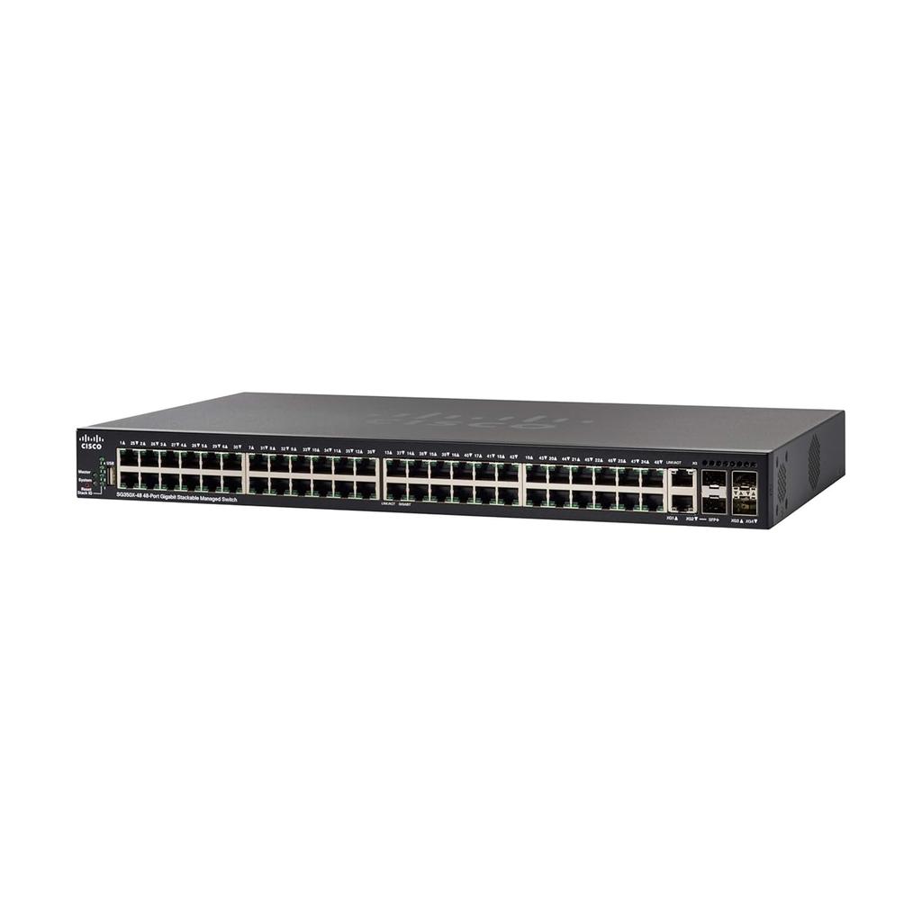 Buy Cisco SG350X-48-K9-NA Hub Refurbished - $750.00 Cisco SG350X-48-K9-NA Hub Refurbished - Cisco Systems Inc. refurbished available on Backmarket