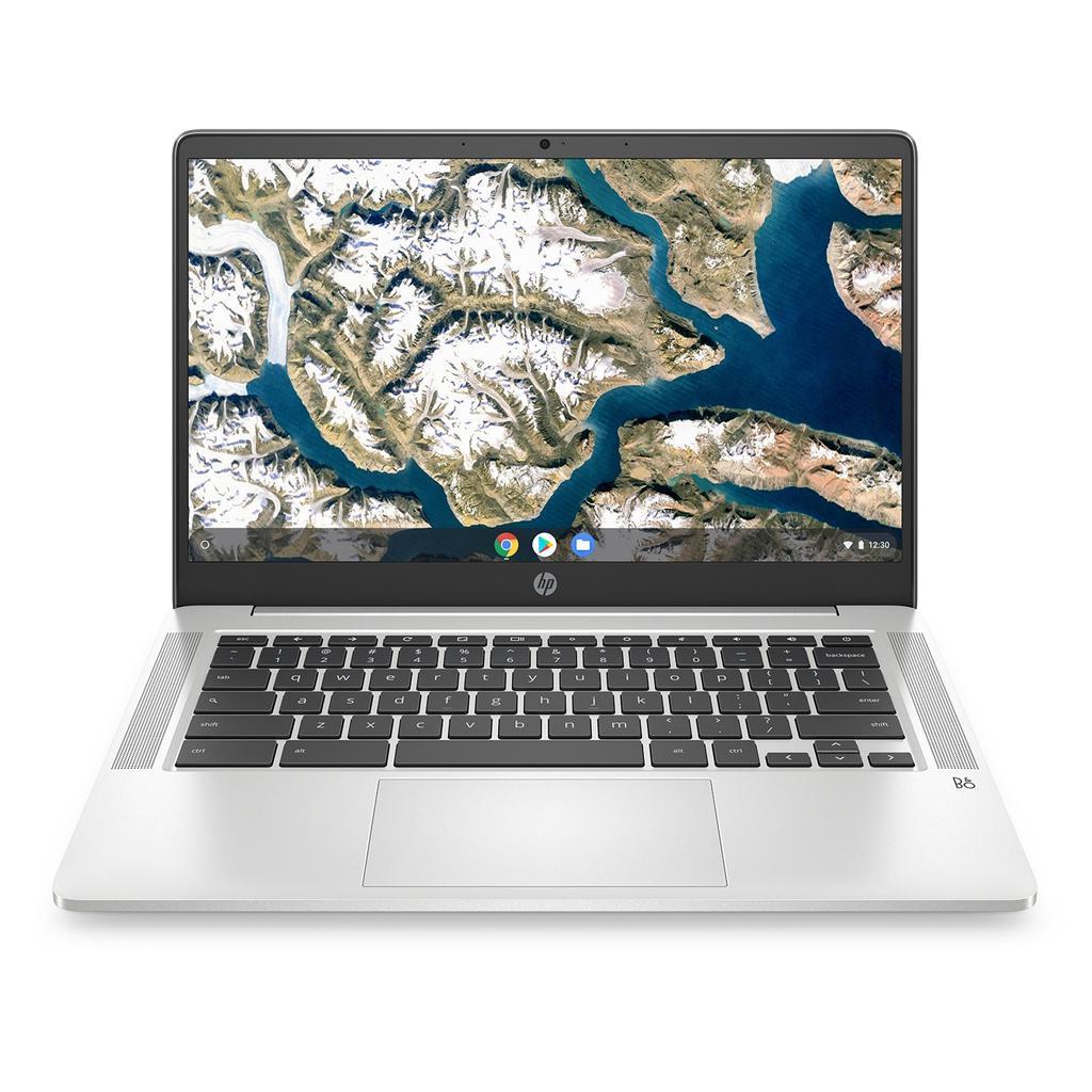 HP ChromeBook 14A-NA0031WM Pentium Silver N5000 1.1 GHz 64 GB eMMC - 4 GB Reconditionné - Hewlett-Packard (ou HP en abrégé) refurbished available on Backmarket