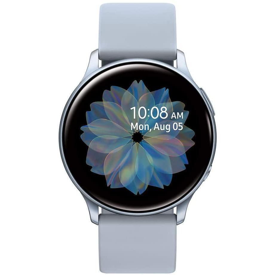 Samsung Smart Watch Galaxy Watch Active2 SM-R820 HR GPS - Cloud Silver Reconditionné - Samsung refurbished available on Backmarket