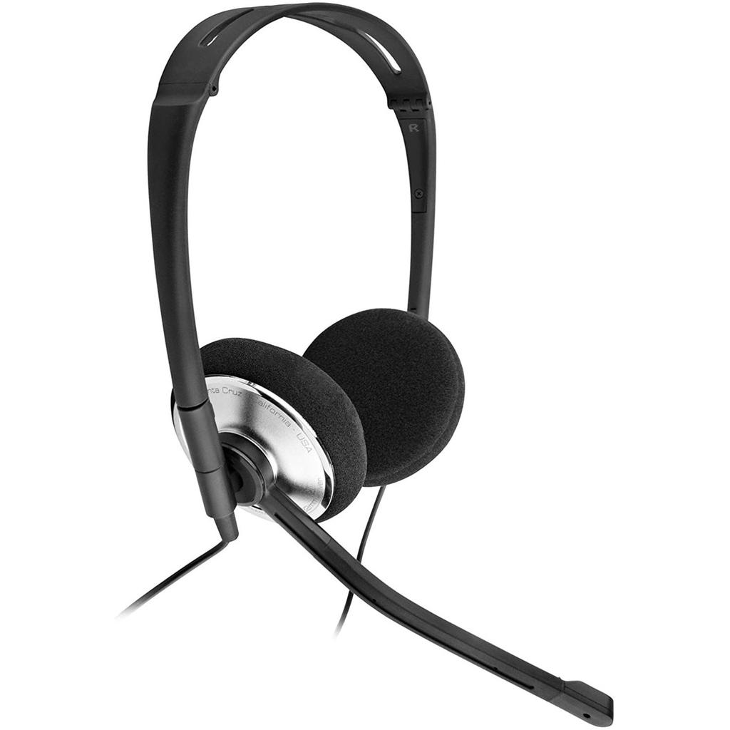 Plantronics Audio 478 Headphone with microphone - Black Refurbished - Plantronics refurbished available on Backmarket