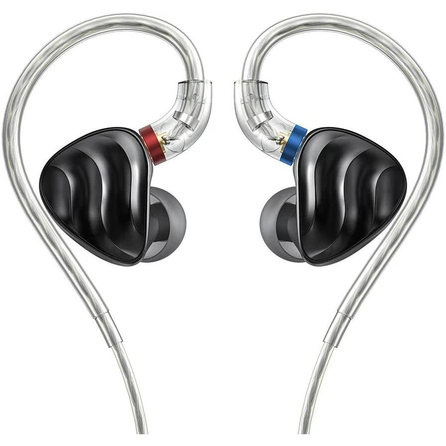 Fiio FH3 Earbud Noise-Cancelling Earphones - Black Reconditionné - FiiO refurbished available on Backmarket