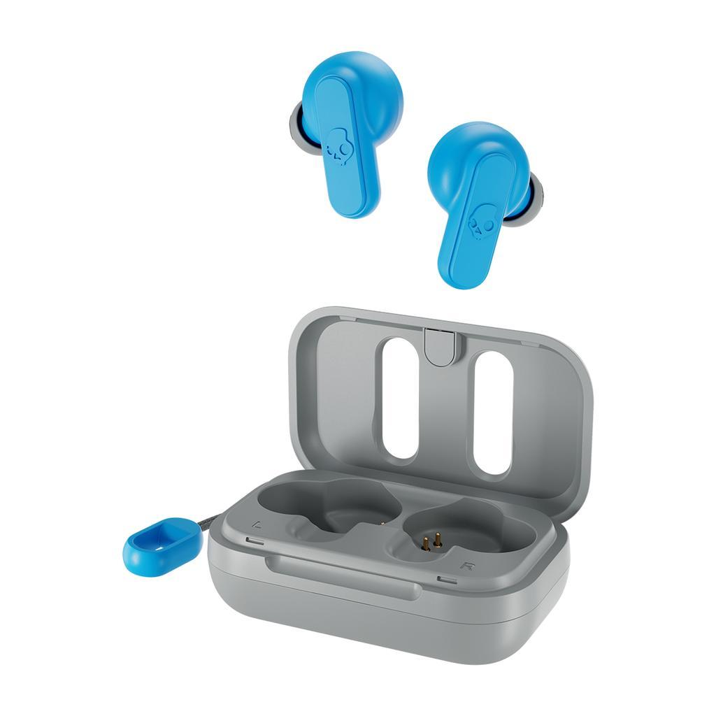 Skullcandy S2DMWP751 Earbud Bluetooth Earphones - Blue/Gray Refurbished - Skullcandy refurbished available on Backmarket