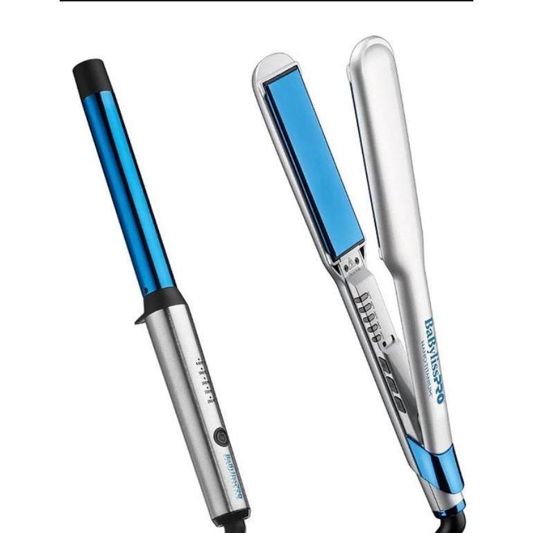 Babylisspro BNTPP34UC - Blue Hair straightener Refurbished - BaByliss PRO refurbished available on Backmarket