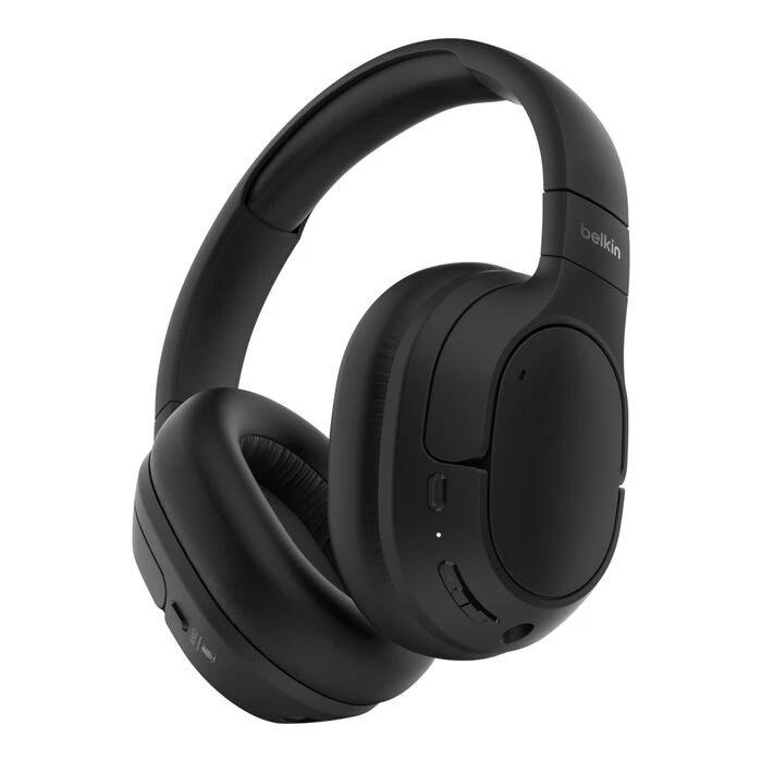 Belkin SoundForm Isolate Headphone Bluetooth with microphone - Black Reconditionné - Belkin refurbished available on Backmarket