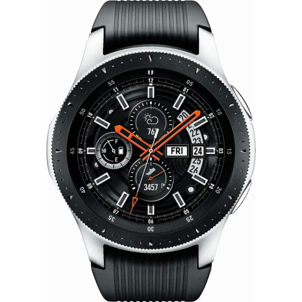 Samsung Galaxy Watch Bluetooth + Cellular 46 mm - Silver Reconditionné - Samsung refurbished available on Backmarket