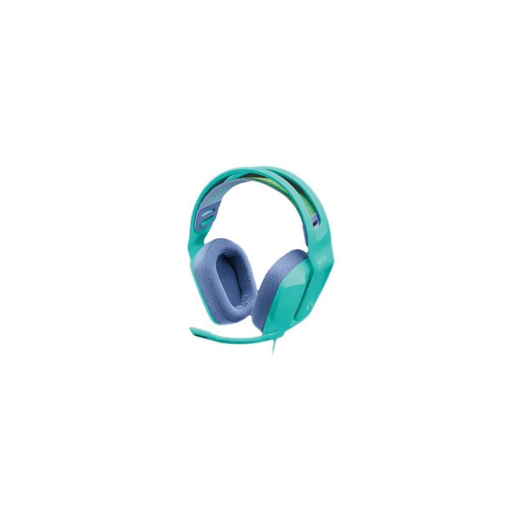 Logitech G335 Noise cancelling Gaming Headphone with microphone - Green Refurbished - Logitech refurbished available on Backmarket