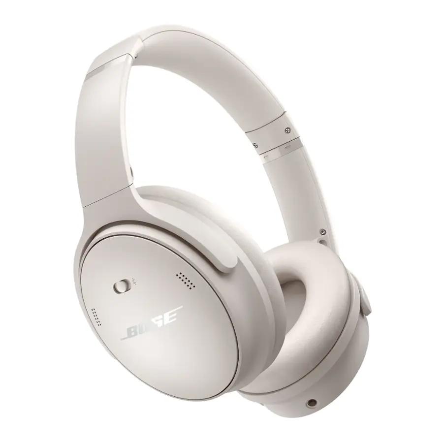 Bose QuietComfort Noise cancelling Headphone Bluetooth with microphone - White Refurbished - Bose refurbished available on Backmarket