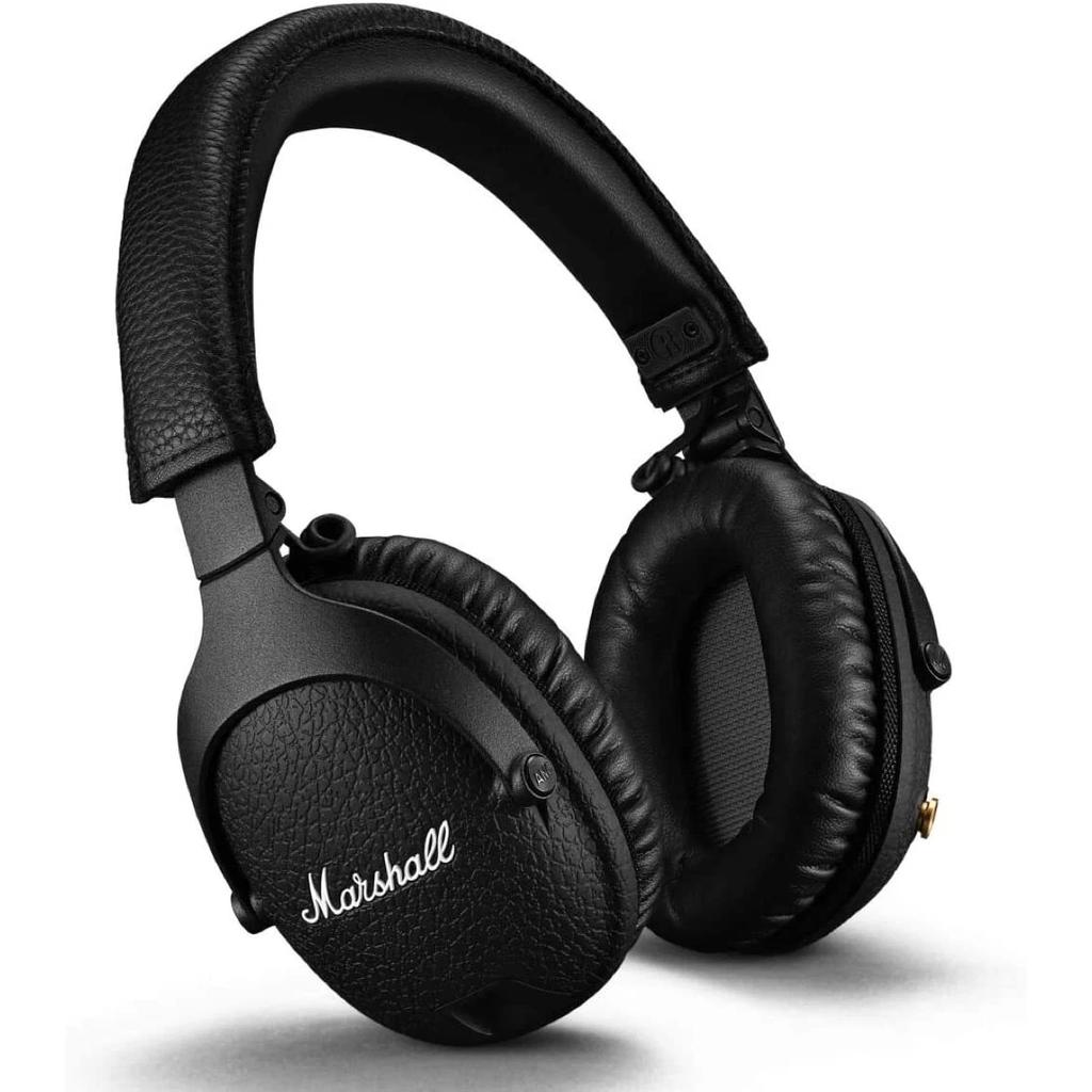 Marshall Monitor II A.N.C Noise cancelling Headphone Bluetooth with microphone - Black Refurbished - Marshall refurbished available on Backmarket