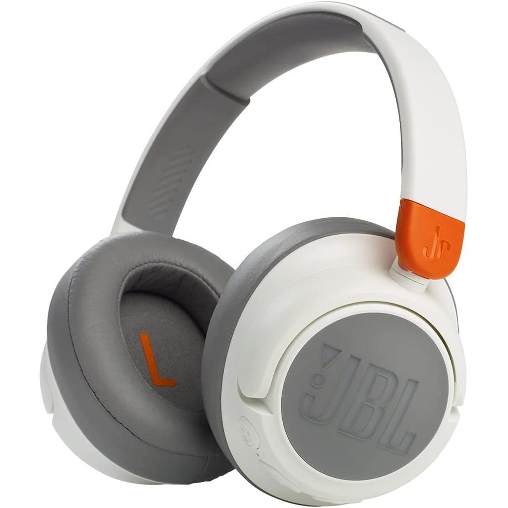 JBLJR460NCWHTAM Headphone Bluetooth - White Reconditionné - JBL refurbished available on Backmarket
