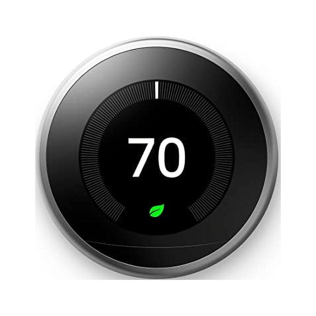 Google Nest Learning Thermostat 3rd Gen Thermostat Refurbished - Google Nest refurbished available on Backmarket