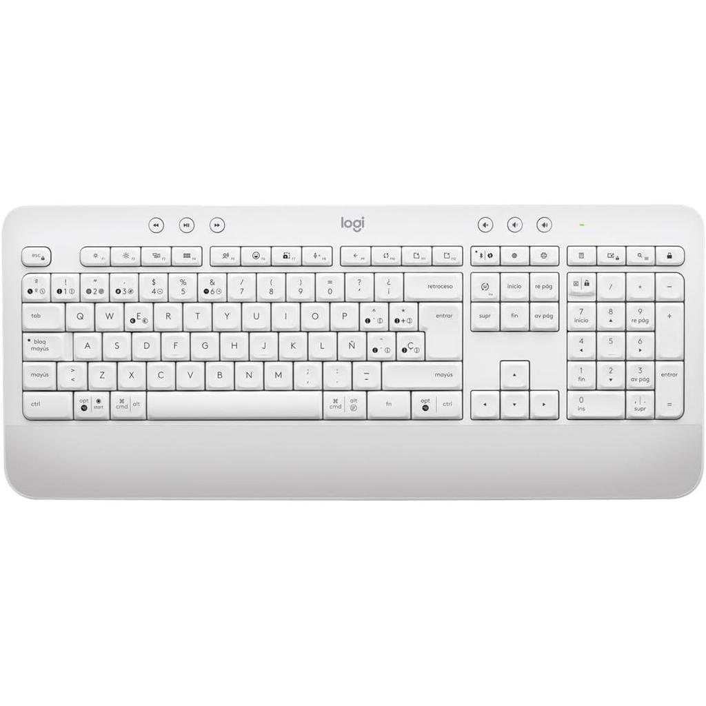 Logitech Keyboard QWERTY Wireless Backlit Keyboard Signature K650 Comfort Refurbished - Logitech refurbished available on Backmarket