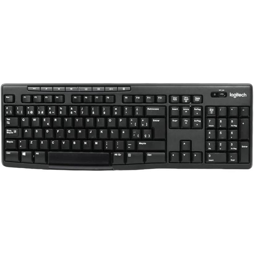 Logitech Keyboard QWERTY Wireless K270 Refurbished - Logitech refurbished available on Backmarket