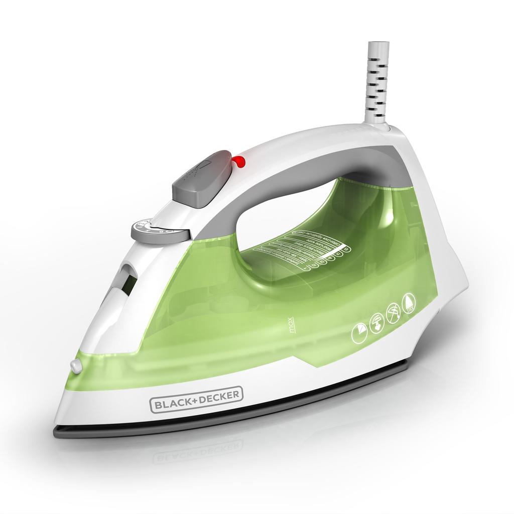 Black+Decker IR02V-T Steam iron Refurbished - Black & Decker refurbished available on Backmarket