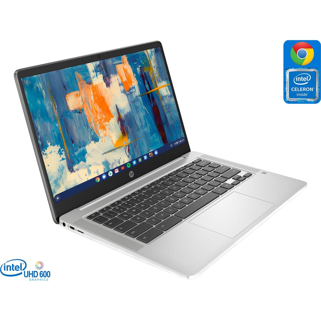 HP ChromeBook 14A-NA0061DX Celeron N4000 1.1 GHz 32 GB eMMC - 4 GB Refurbished - Hewlett-Packard (ou HP en abrégé) refurbished available on Backmarket