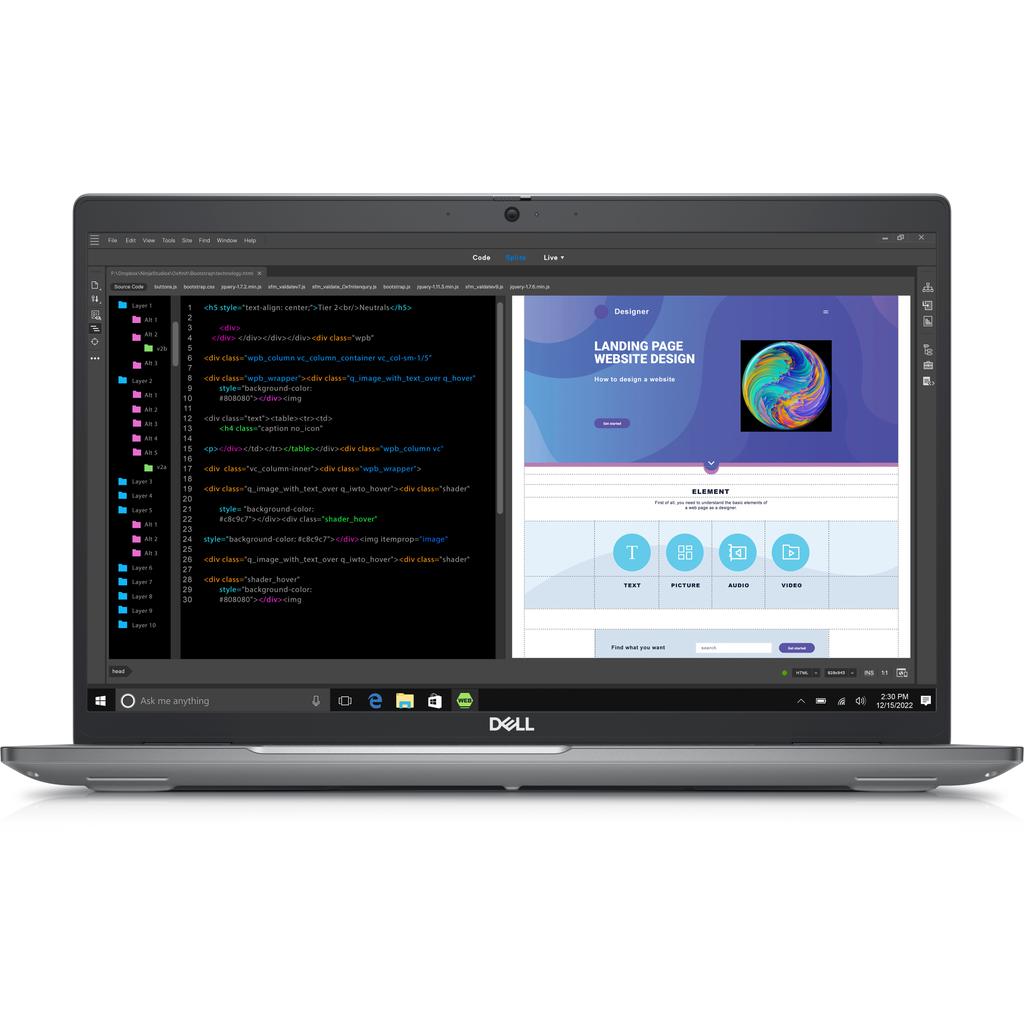 Dell Precision 3580 15-inch (2023) - Core i5 - Gen 13 - 16 GB - SSD 512 GB Refurbished - Dell refurbished available on Backmarket