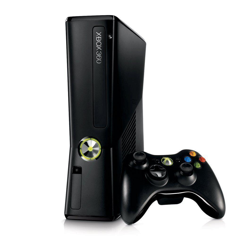 Xbox 360 Slim - Black Refurbished - Xbox refurbished available on Backmarket