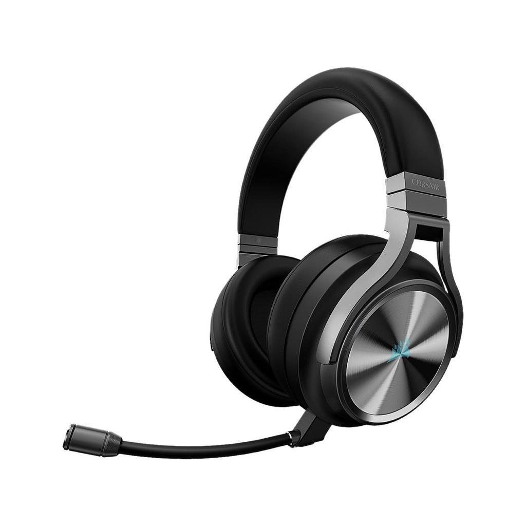 Corsair Virtuoso RGB Noise cancelling Gaming Headphone with microphone - Black/Gray Reconditionné - Corsair refurbished available on Backmarket