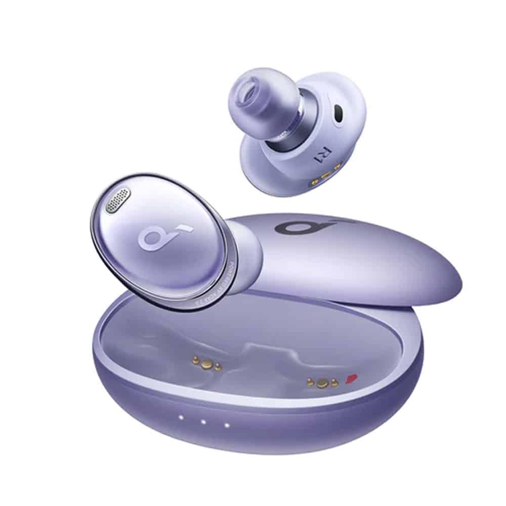 Soundcore Liberty 3 Pro Earbud Noise-Cancelling Bluetooth Earphones - Purple Refurbished - Anker Soundcore refurbished available on Backmarket