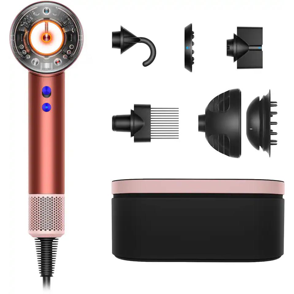 Dyson Supersonic Nural HD16 Standard Strawberry Bronze/Blush Pink Refurbished - Dyson refurbished available on Backmarket
