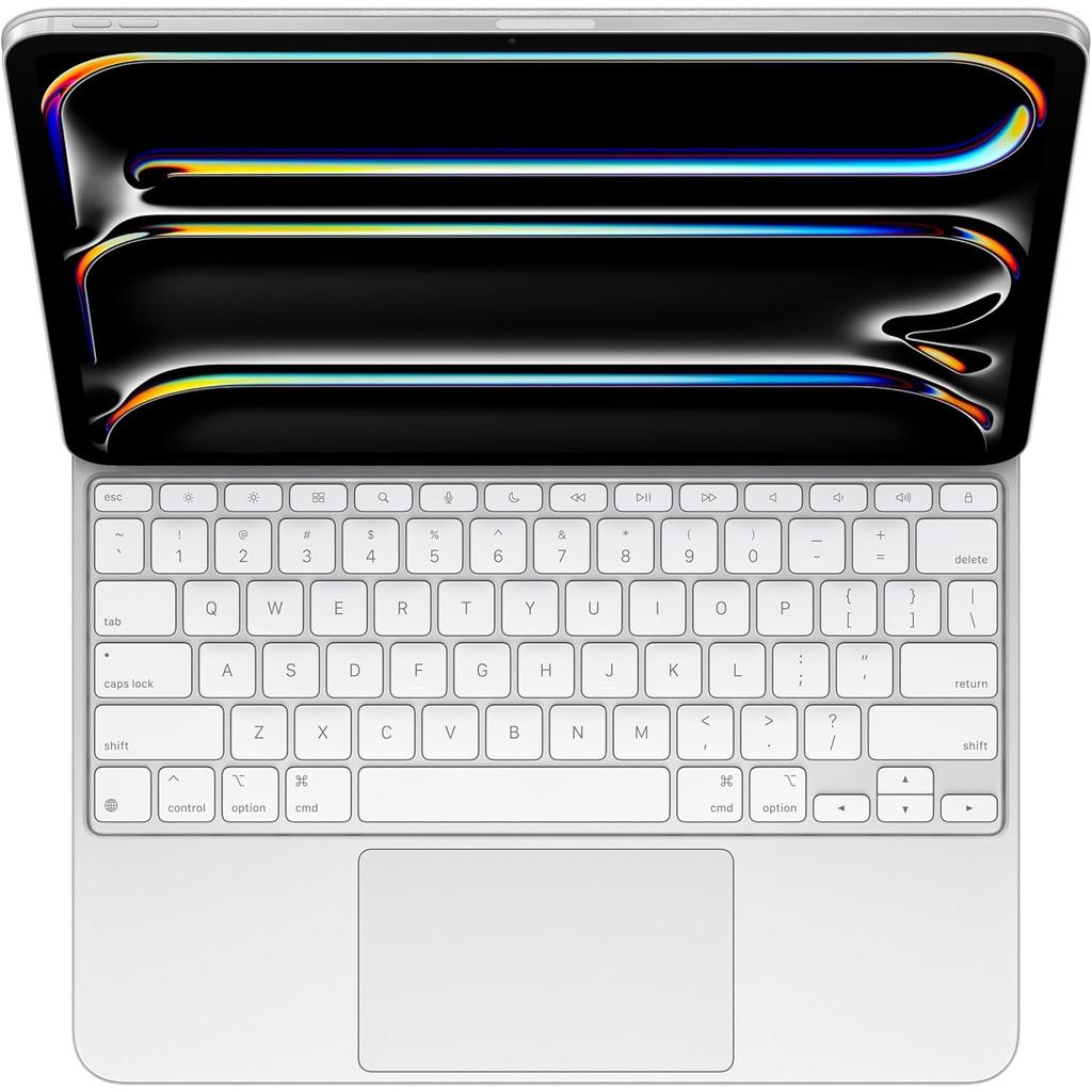 Magic Keyboard (iPad not included) 10.9""/11"" (2024) Wireless - White - QWERTY - English (US) Refurbished - Apple refurbished available on Backmarket