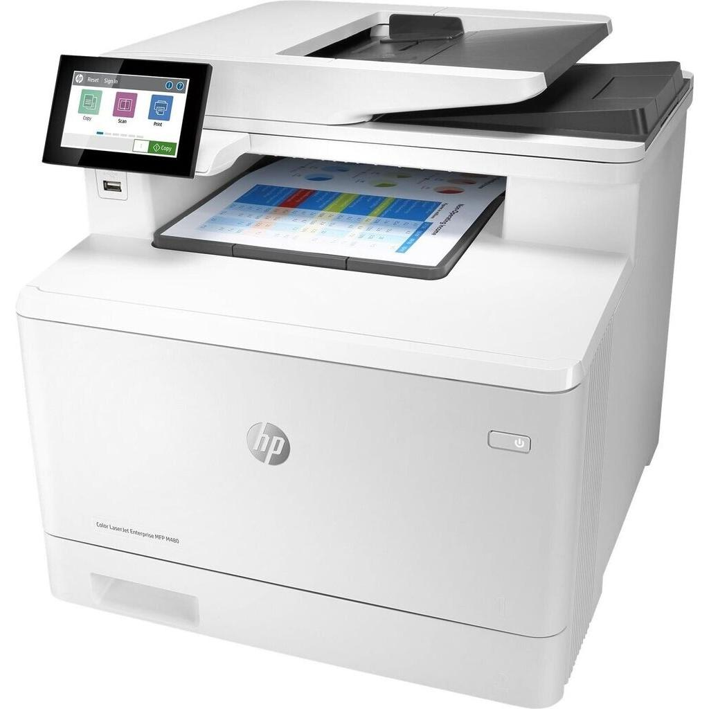 HP Color LaserJet Enterprise MFP M480f Color laser Refurbished - Hewlett-Packard (ou HP en abrégé) refurbished available on Backmarket