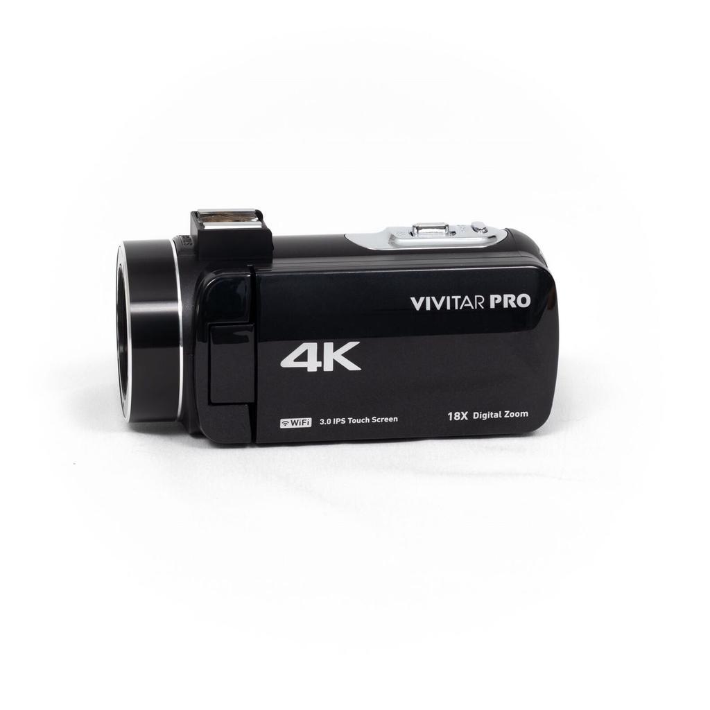 Vivitar DVR4K-BLK Camcorder - Black Refurbished - Vivitar refurbished available on Backmarket