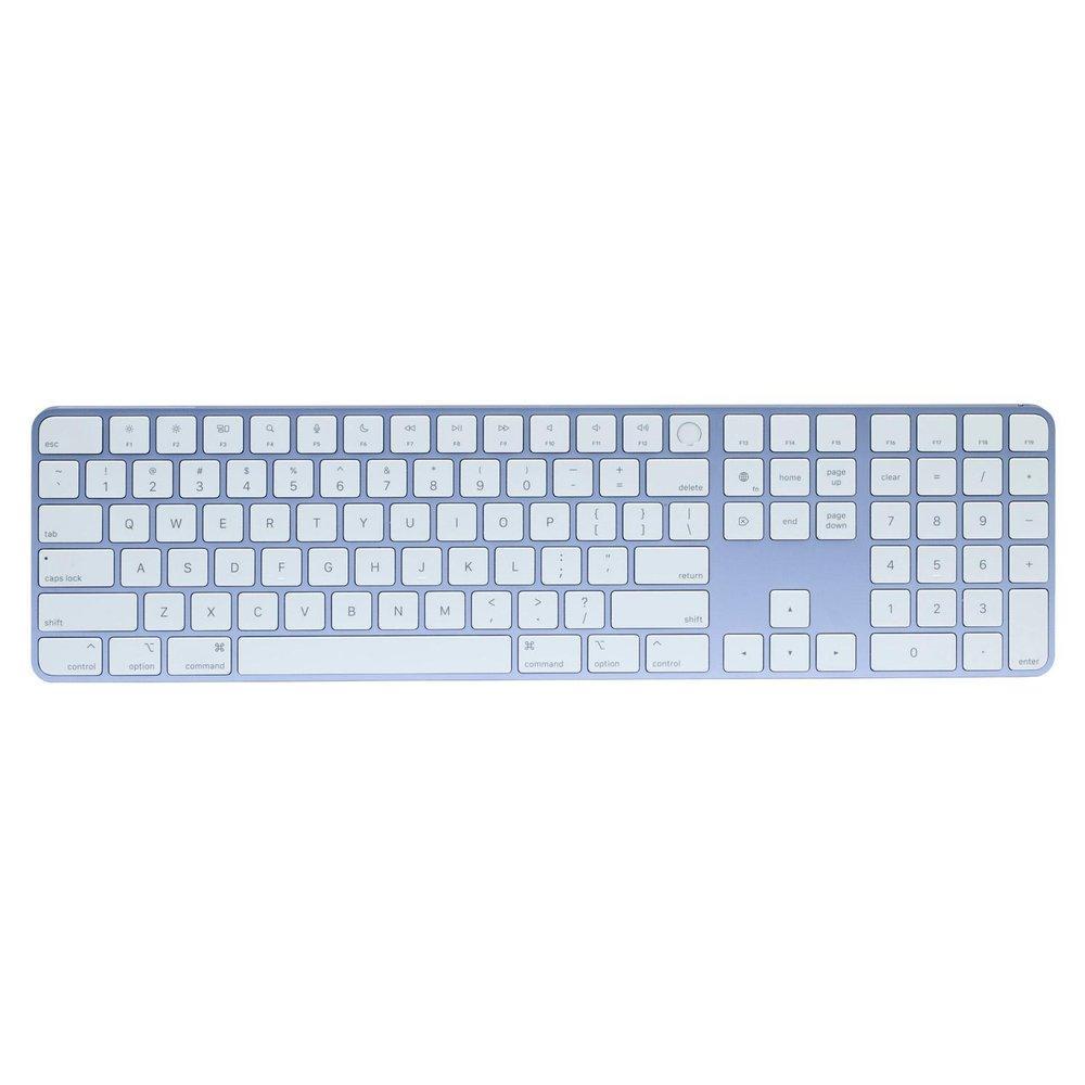 Magic Keyboard () Num Pad Wireless - Blue - QWERTY - English (US) Refurbished - Apple refurbished available on Backmarket