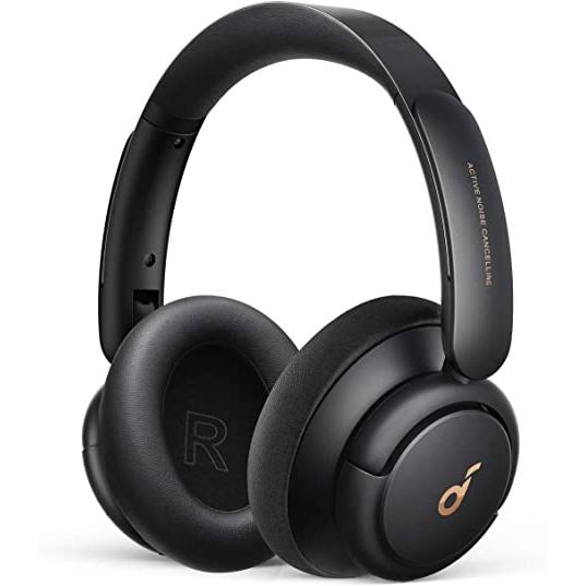 Anker Life Q30 Hybrid Active Noise cancelling Headphone Bluetooth with microphone - Black Refurbished - Anker refurbished available on Backmarket