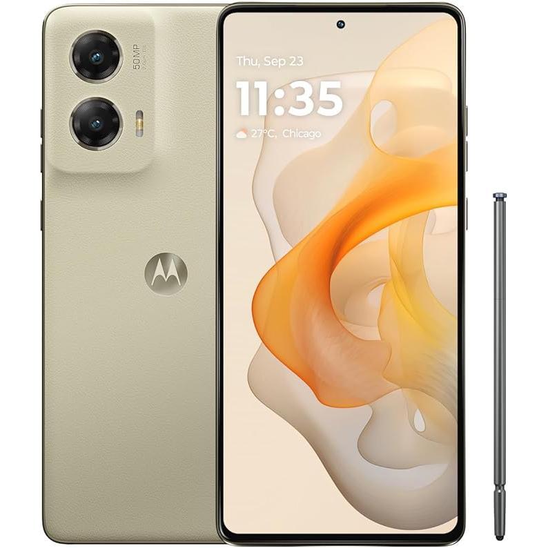 Motorola Moto G Stylus 5G (2024) 128GB - Beige - Unlocked Refurbished - Motorola refurbished available on Backmarket