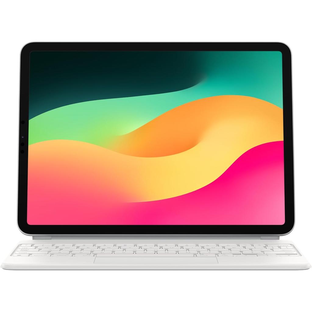Magic Keyboard (iPad not included) 10.9""/11"" () Wireless - White - QWERTY - English (US) Reconditionné - Apple refurbished available on Backmarket
