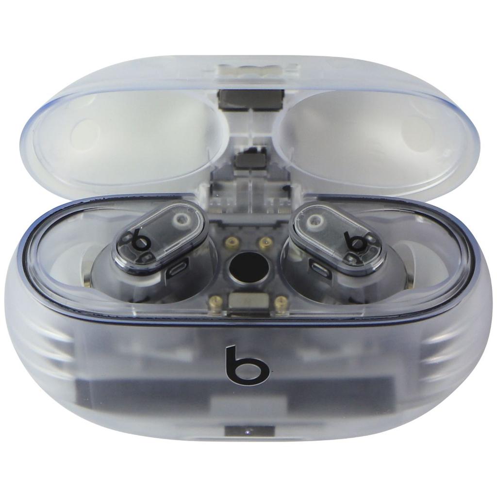 Beats Studio Buds+ Earbud Noise-Cancelling Bluetooth Earphones - Transparent Refurbished - Beats by Dre refurbished available on Backmarket