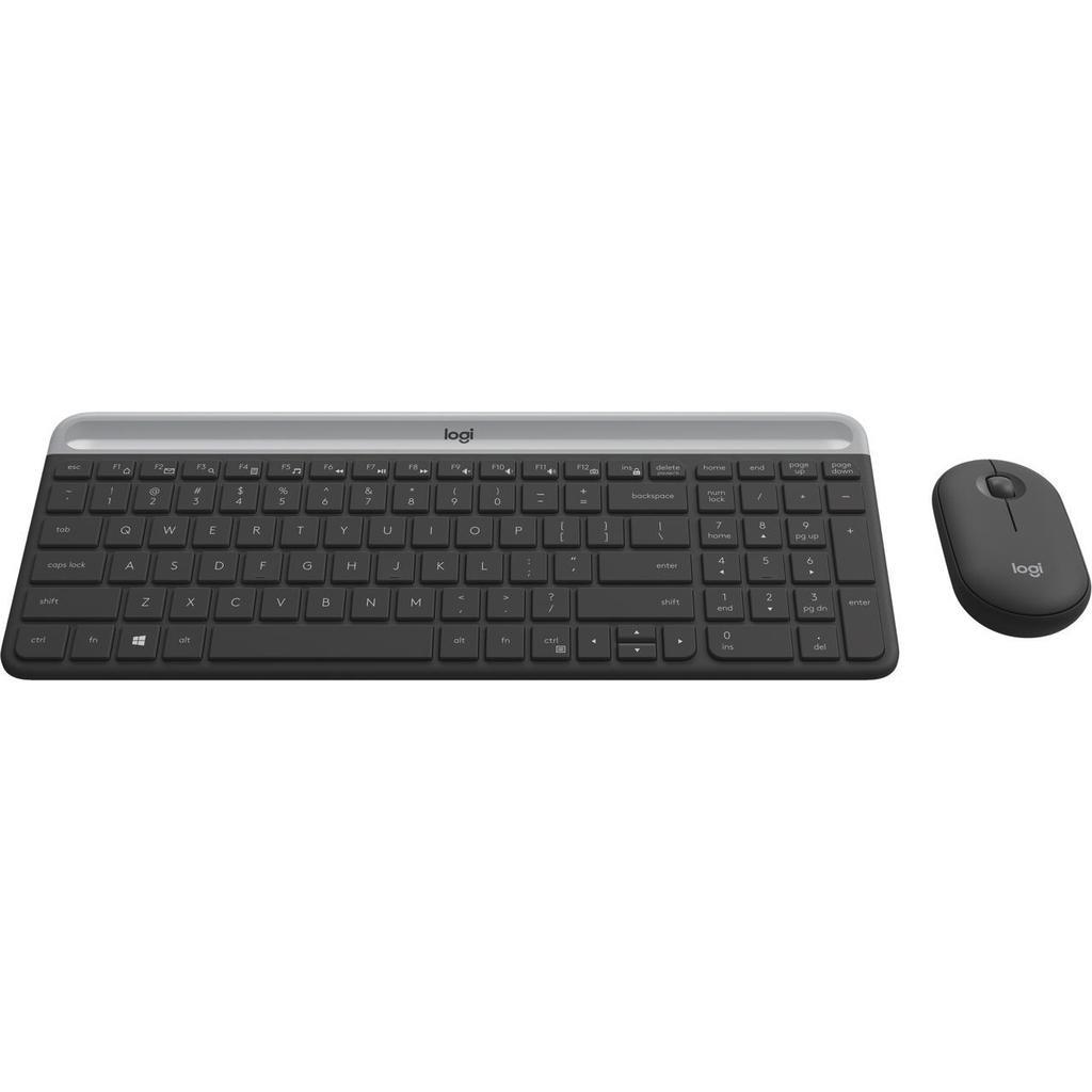 Logitech Keyboard QWERTY Wireless MK470 Refurbished - Logitech refurbished available on Backmarket