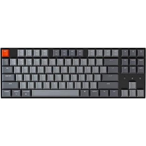 Keychron Keyboard QWERTY Wireless Backlit Keyboard K8 Tenkeyless Reconditionné - Keychron refurbished available on Backmarket