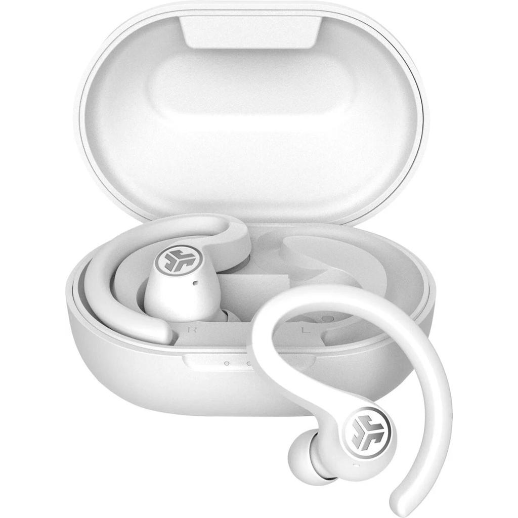 Jlab Air Sport True Earbud Noise-Cancelling Bluetooth Earphones - White Refurbished - JLab Audio refurbished available on Backmarket