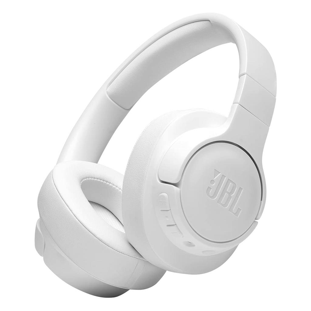 Jbl Tune 710BT Noise cancelling Headphone Bluetooth with microphone - White Reconditionné - JBL refurbished available on Backmarket
