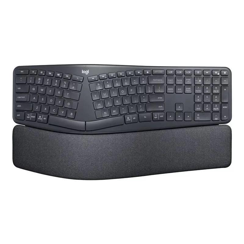 Logitech Keyboard QWERTY Wireless Backlit Keyboard Ergo 920-009166 Refurbished - Logitech refurbished available on Backmarket