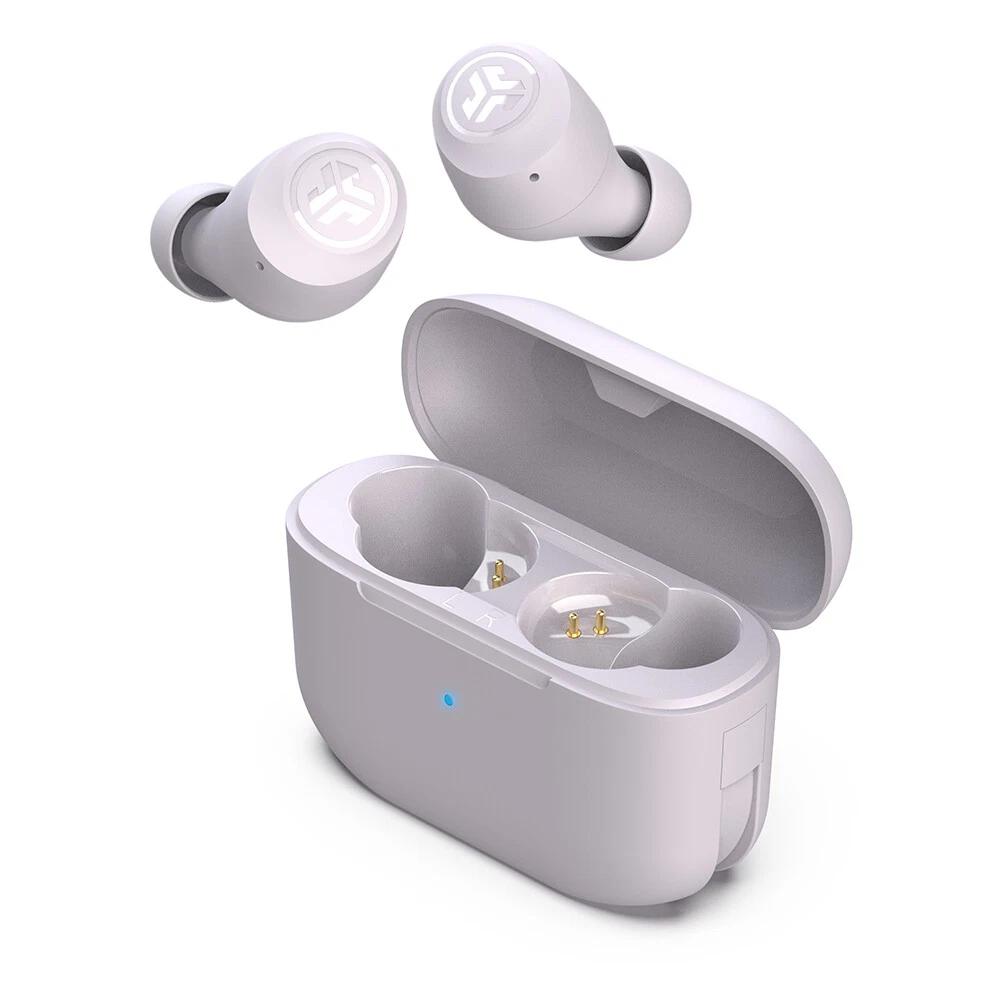 Jlab Go POP+ Earbud Noise-Cancelling Bluetooth Earphones - Lilac Refurbished - JLab Audio refurbished available on Backmarket