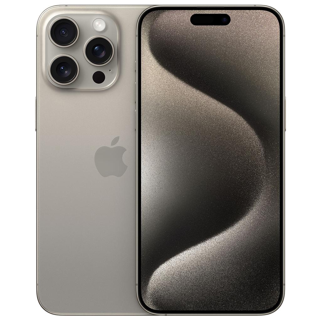 iPhone 15 Pro Max 256GB - Natural Titanium - Unlocked Refurbished - Apple refurbished available on Backmarket