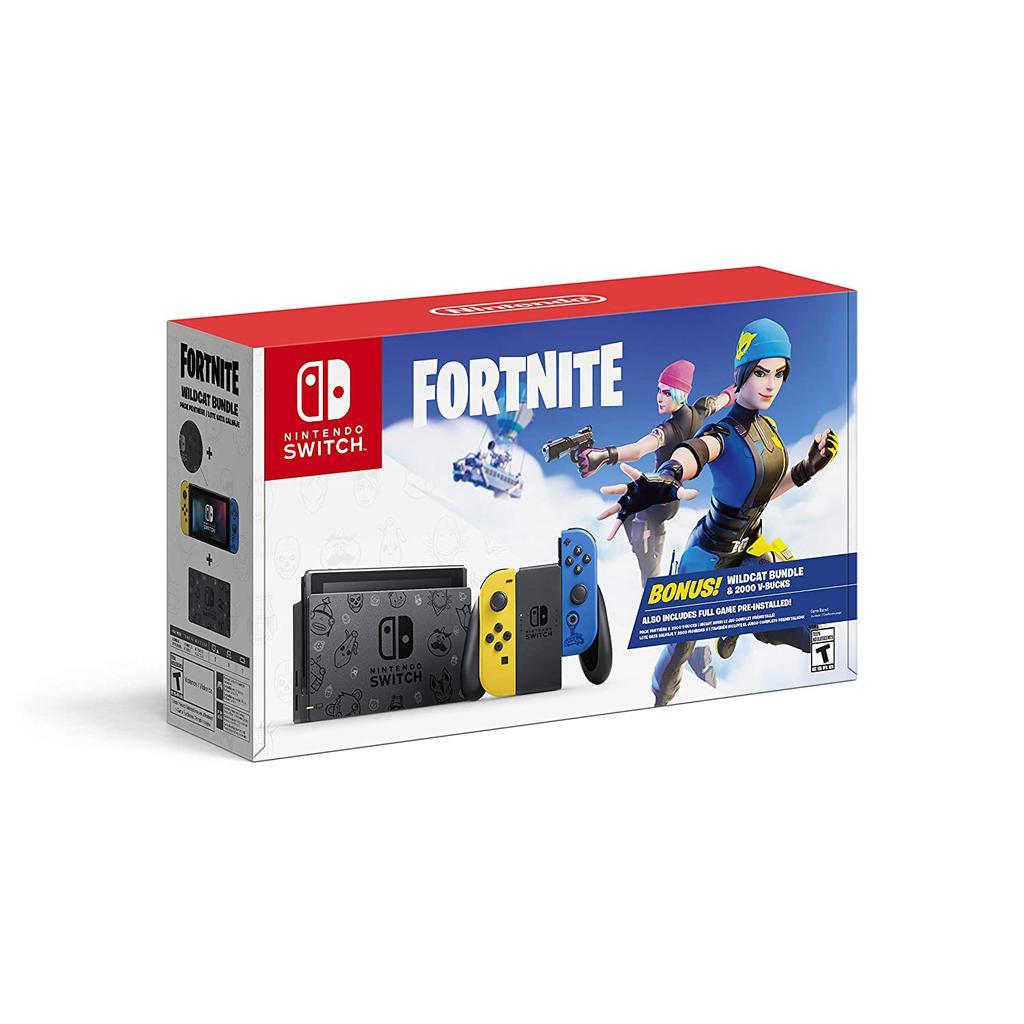 Switch 32GB - Black - Limited edition Fortnite + Fortnite Refurbished - Nintendo refurbished available on Backmarket
