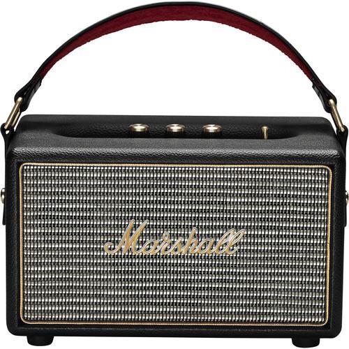 Marshall Kilburn Bluetooth speakers - Black/Gold Reconditionné - Marshall refurbished available on Backmarket