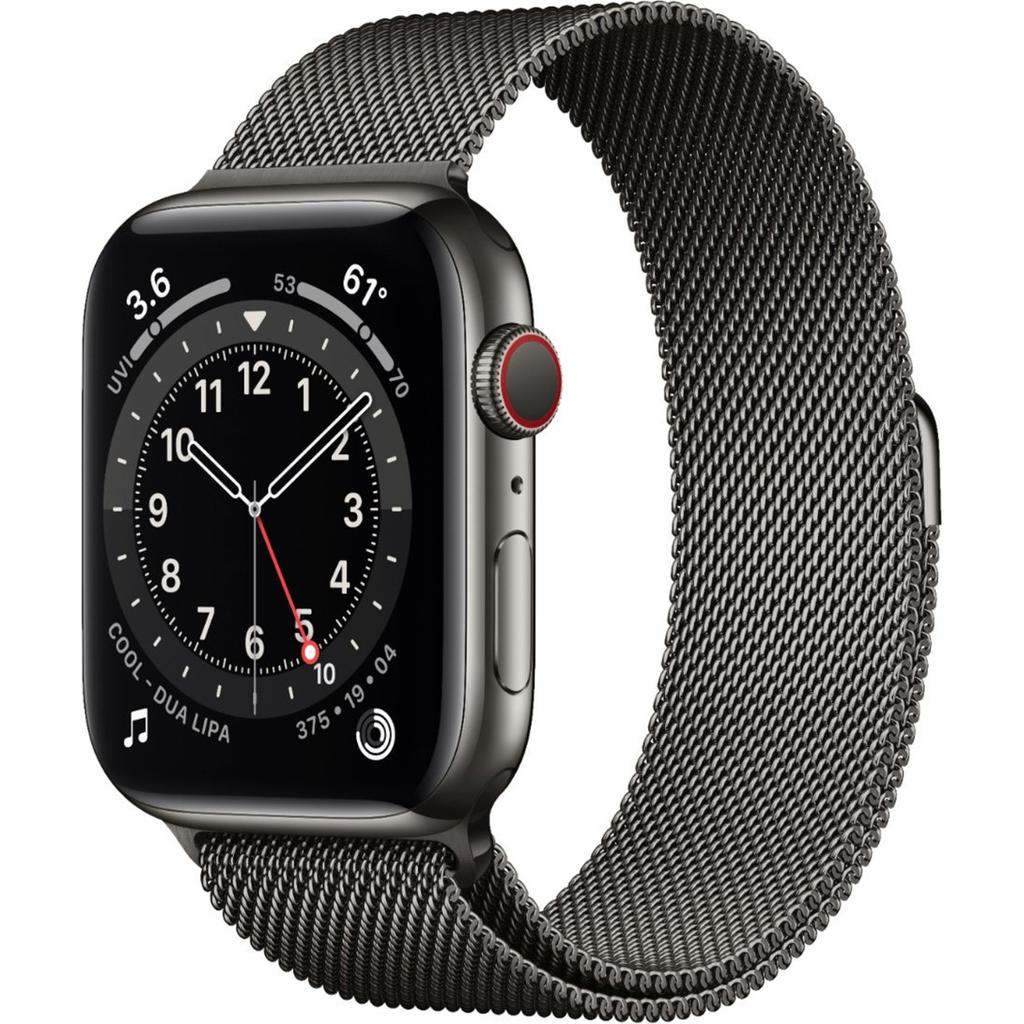 Smart Watch Apple Watch Series 6 GPS - Black Reconditionné - Apple refurbished available on Backmarket