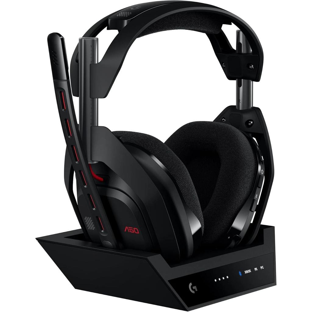 Logitech G Astro A50 Noise cancelling Gaming Headphone Bluetooth with microphone - Black Reconditionné - Logitech refurbished available on Backmarket