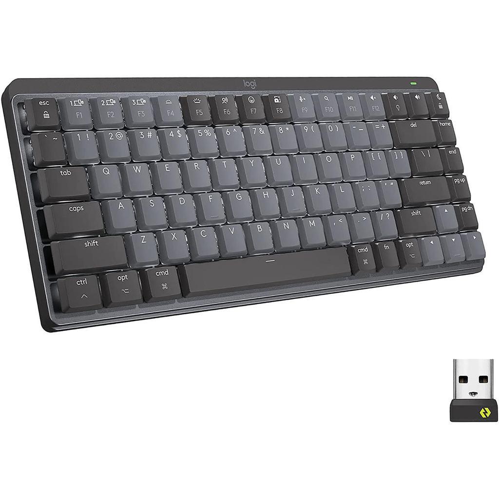 Logitech Keyboard QWERTY Wireless MX Mechanical Mini Refurbished - Logitech refurbished available on Backmarket