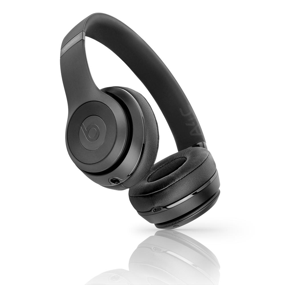 Beats Solo3 Headphone Bluetooth - Matte Black Refurbished - Beats by Dre refurbished available on Backmarket